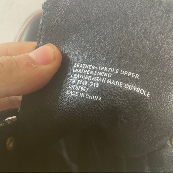 Tory Burch tweed combat boots fall boots winter boots lace up boots black bootie - Picture 2 of 16